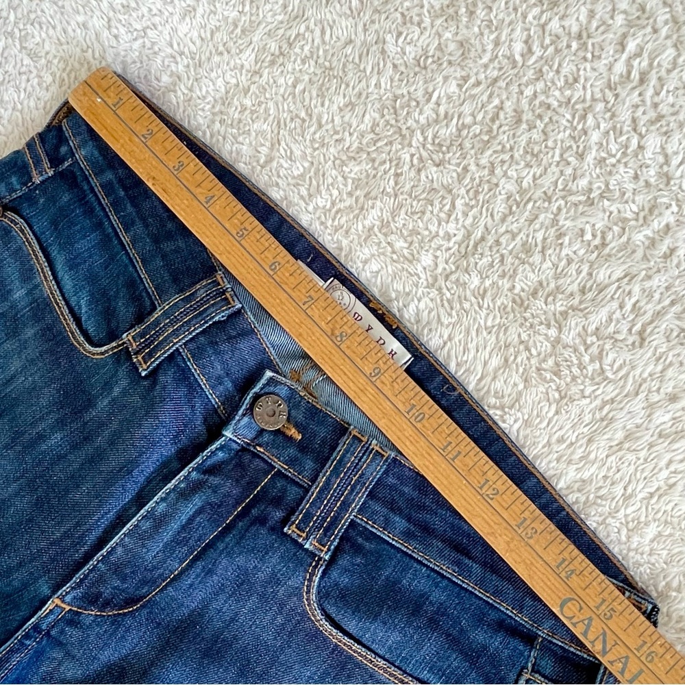 MYNK Hauteur American Made Denim Skinny Medium Wash Blue Jeans Size 29 - Picture 4 of 12